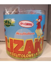 Lizaki ksylitolowe kogutki owocowe