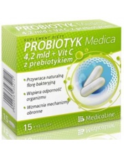 Probiotyk Medica 4,2 mld + Vit C z prebiotykiem