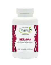 Betaina ekstrakt z buraka 350 mg