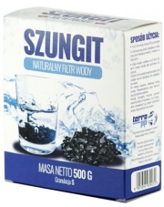 Szungit - naturalny filtr wody, granulacja S