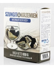 Szungit & Krzemień - naturalny filtr wody, granulacja M