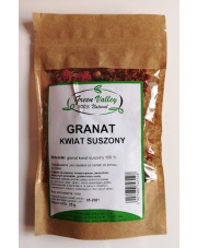 Granat kwiat suszony