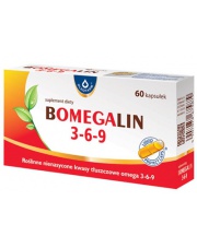 Bomegalin 3-6-9 - roślinne nienasycone kwasy tłuszczowe omega 3-6-9