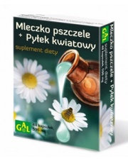 Mleczko pszczele + pyłek kwiatowy