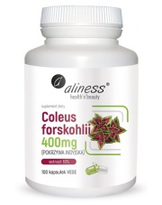 Coleus forskohlii (pokrzywa indyjska) 400 mg