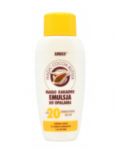 Amber Masło Kakaowe Emulsja do opalania SPF20