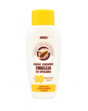 Amber Masło Kakaowe Emulsja do opalania SPF30