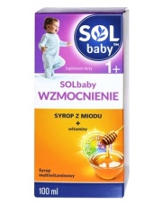 SOLbaby wzmocnienie syrop z miodu + witaminy