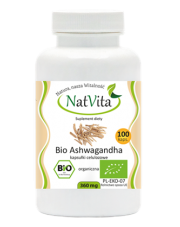 Bio Ashwagandha 360 mg organiczna