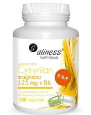 Cytrynian magnezu 125 mg z B6