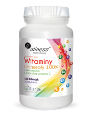 Witaminy i minerały 100% z żeń-szeniem, z naturalną witaminą C