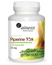 Piperyna 95% 25 mg