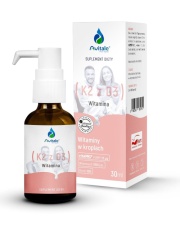 Witaminy w kroplach - K2 z D3 (25 µg, 1000 IU)