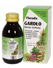 Floradix - Gardło. Syrop ziołowy